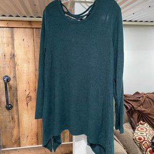 Torrid Super Soft Green Long Sleeve 1